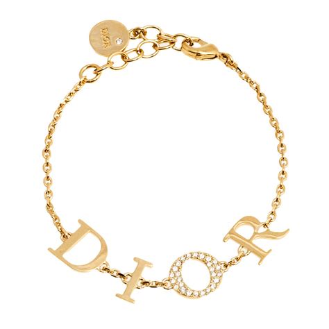 dior bracelet women gold